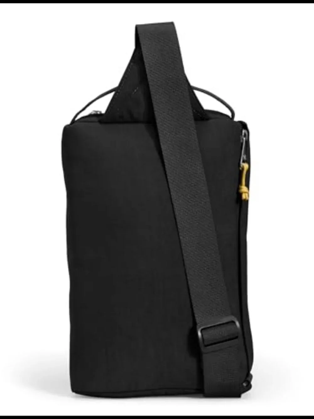 Water Repellent Recycled Nylon Crossbody Sling Bag Adjustable Strap